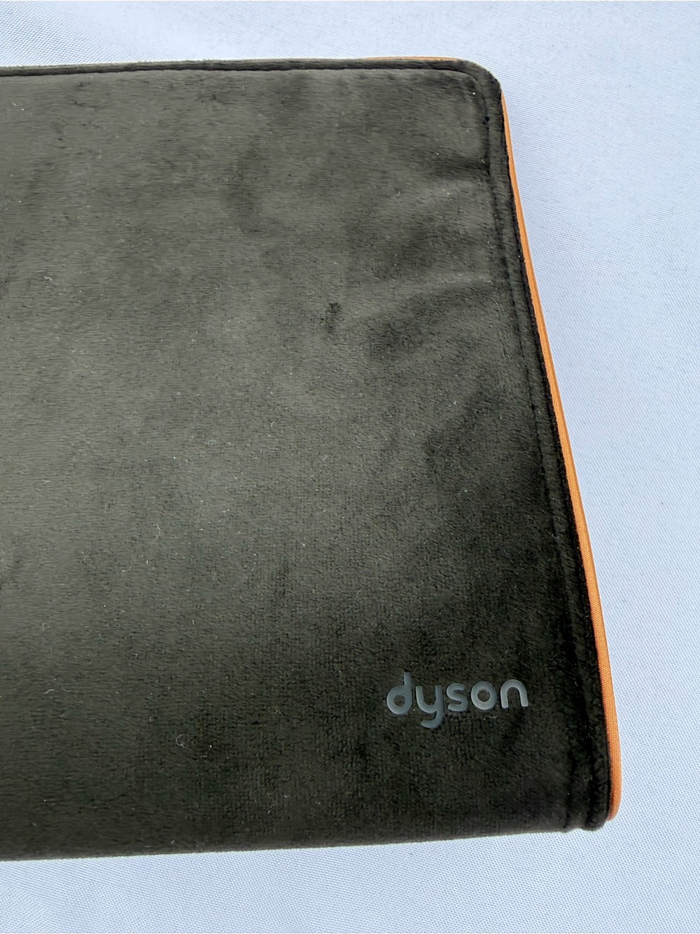 Dyson Black Laptop Sleeve with Orange Edge Trim